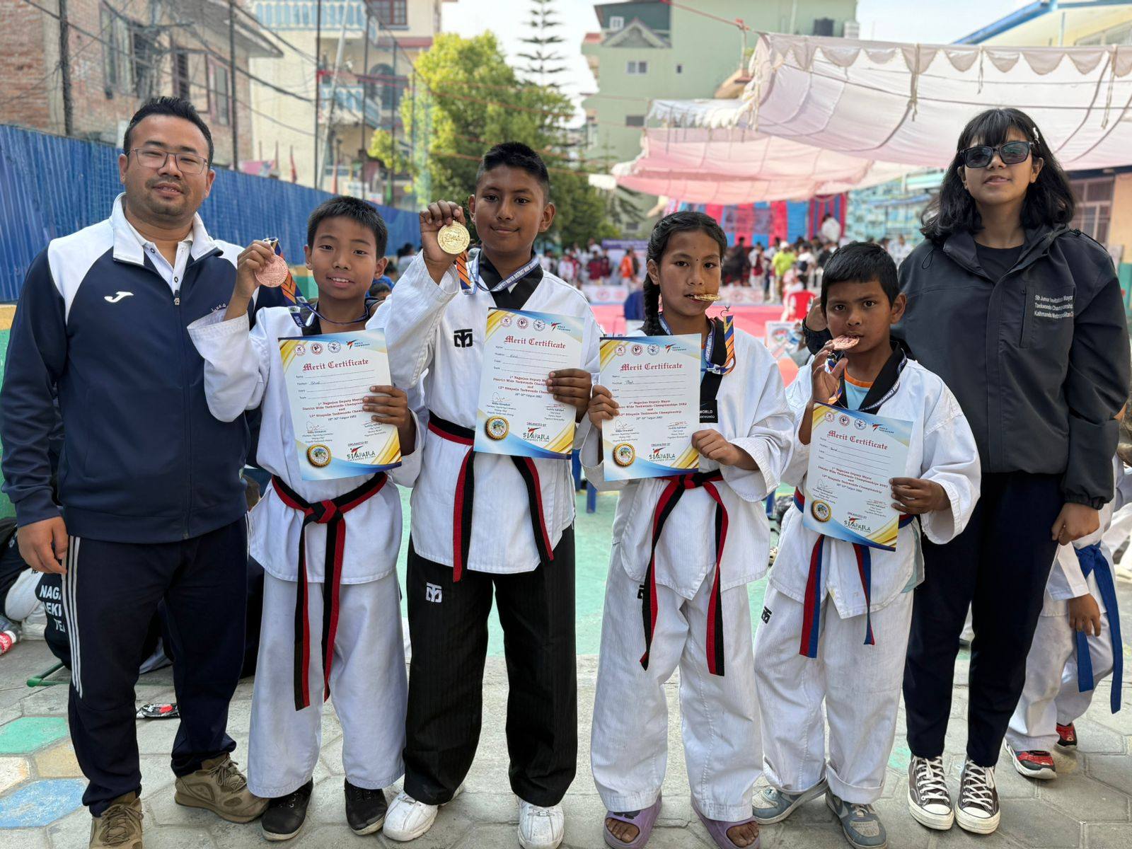 First Nagarjun Deputy Mayor District-Level Taekwondo Competition 2082