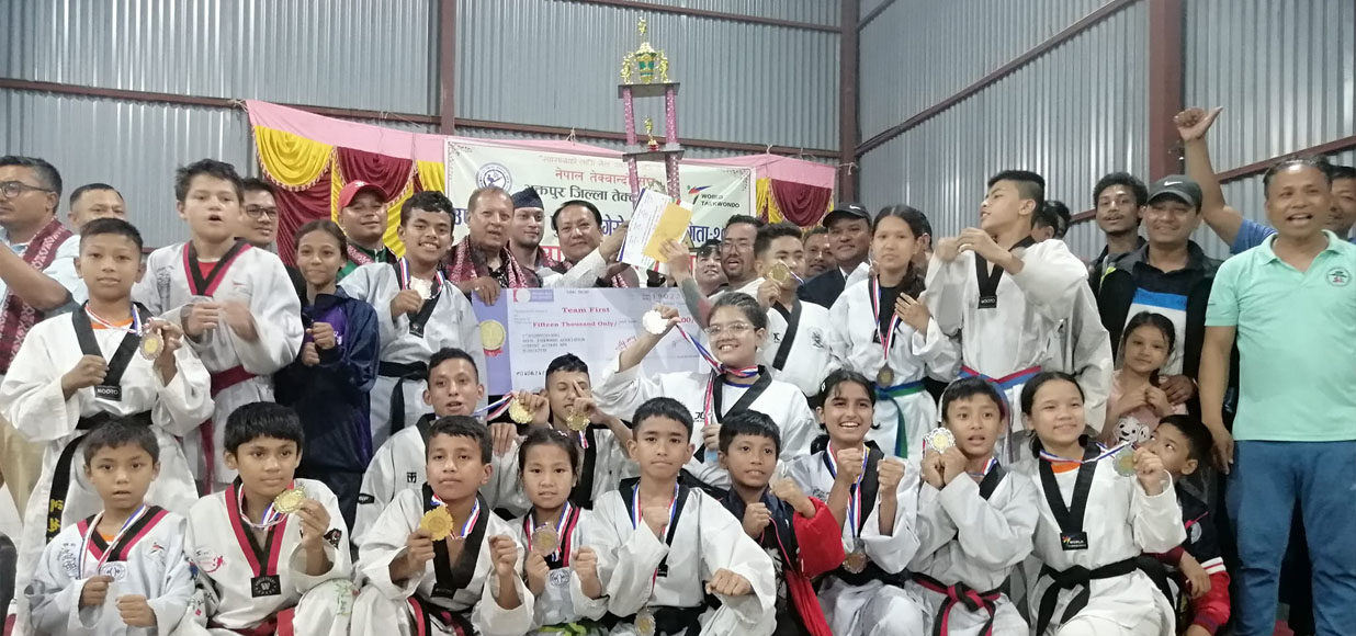 JAISHIDEWAL TAEKWONDO DOJANG TEAM 1ST